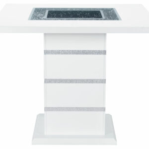 MONACO WHITE BAR TABLE