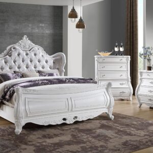 Opulence Bedroom set in White