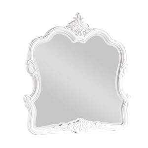 Opulence Mirror in White