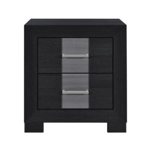 OPTIMUS BLACK/GREY NIGHTSTAND