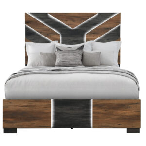 OPTIMUS BROWN/BLACK FULL BED