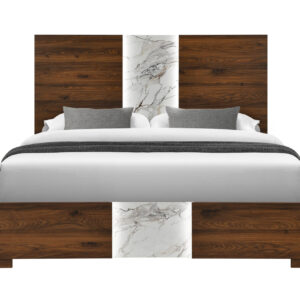 PHOEBE BROWN FULL BED/TWIN BED SIDE RAILS