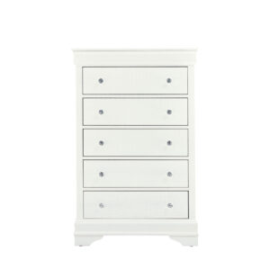 POMPEI METALLIC WHITE CHEST