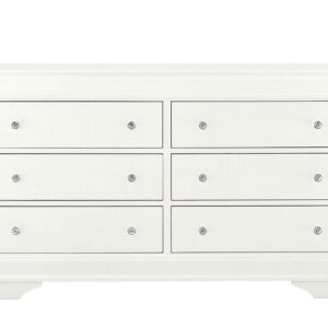 POMPEI METALLIC WHITE DRESSER
