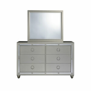RILEY SILVER MIRROR