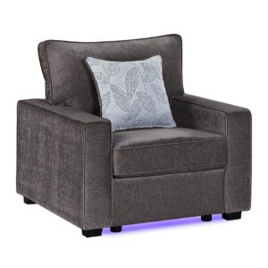 Rita Chair in Charcoal