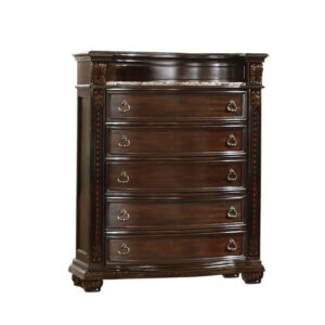 Roma Chest in Dark Walnut