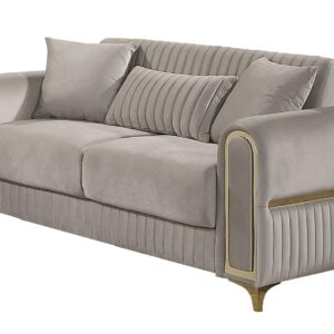 Ruby Loveseat Taupe