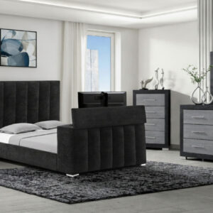 SERENITY/EMMA ONYX KING BED GROUP