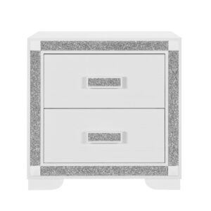 SOLEIL WHITE NIGHTSTAND