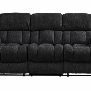 U250 EBONY RECLINING SOFA