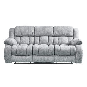 U250 GREY RECLINING SOFA