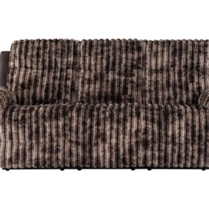 U6028 BROWN RECLINING SOFA