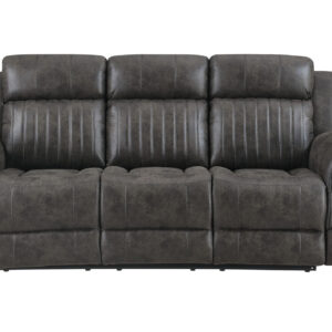 U8517 GREY RECLINING SOFA