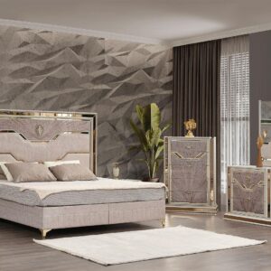 OMARI Bedroom set in Beige