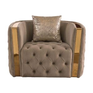 Naomi Chair in Taupe