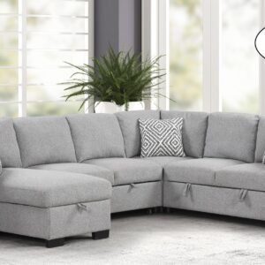 Cairo Sectional Sofa Gray